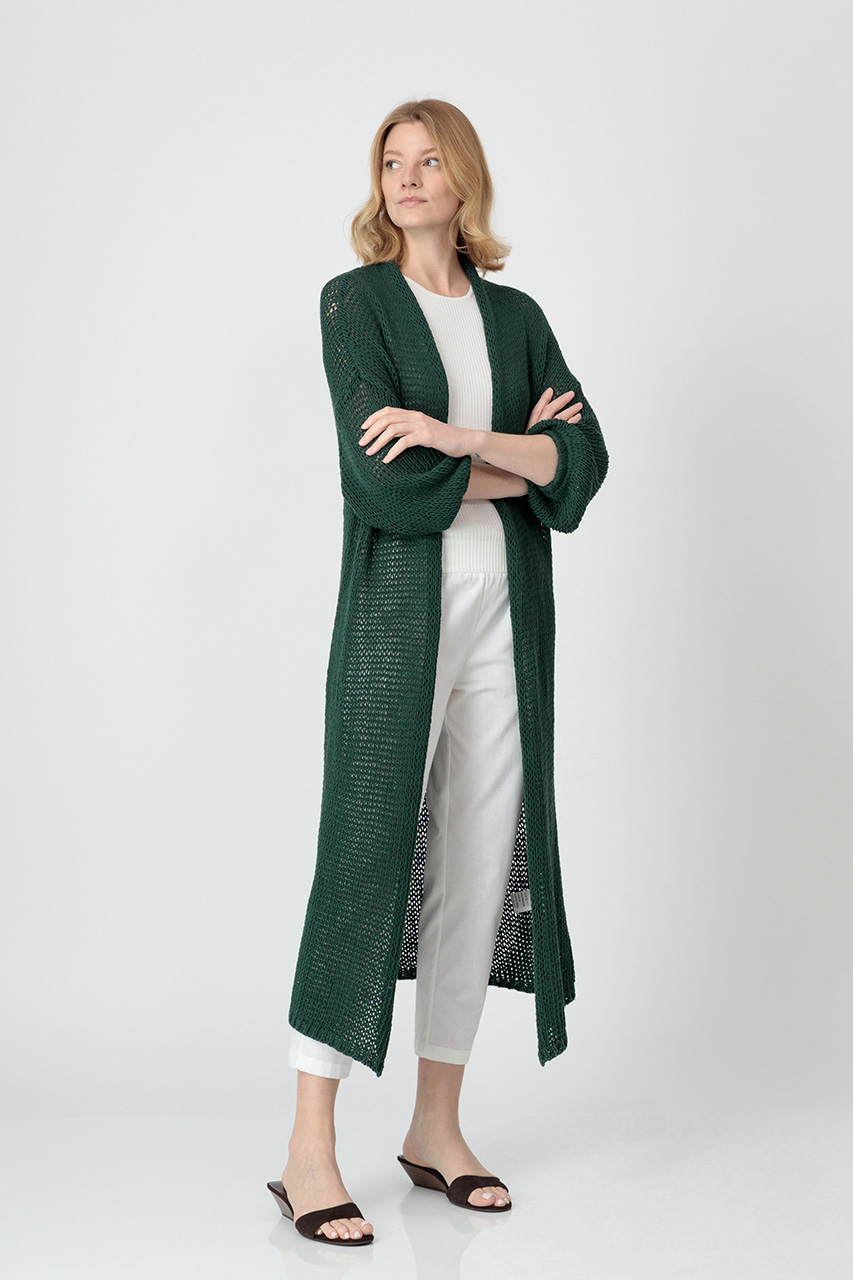CARDIGAN DIN BUMBAC CU AC 7002F