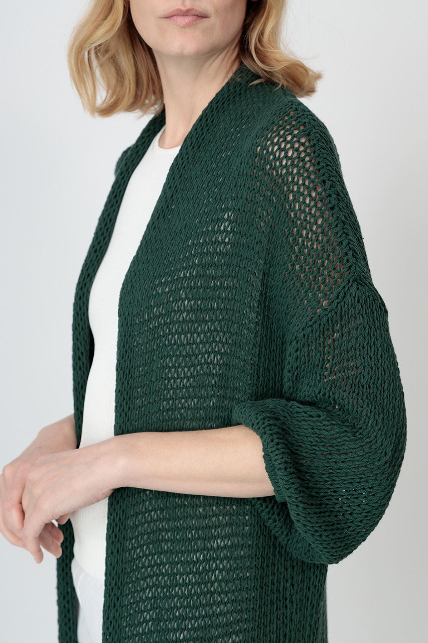 CARDIGAN DIN BUMBAC CU AC 7002F