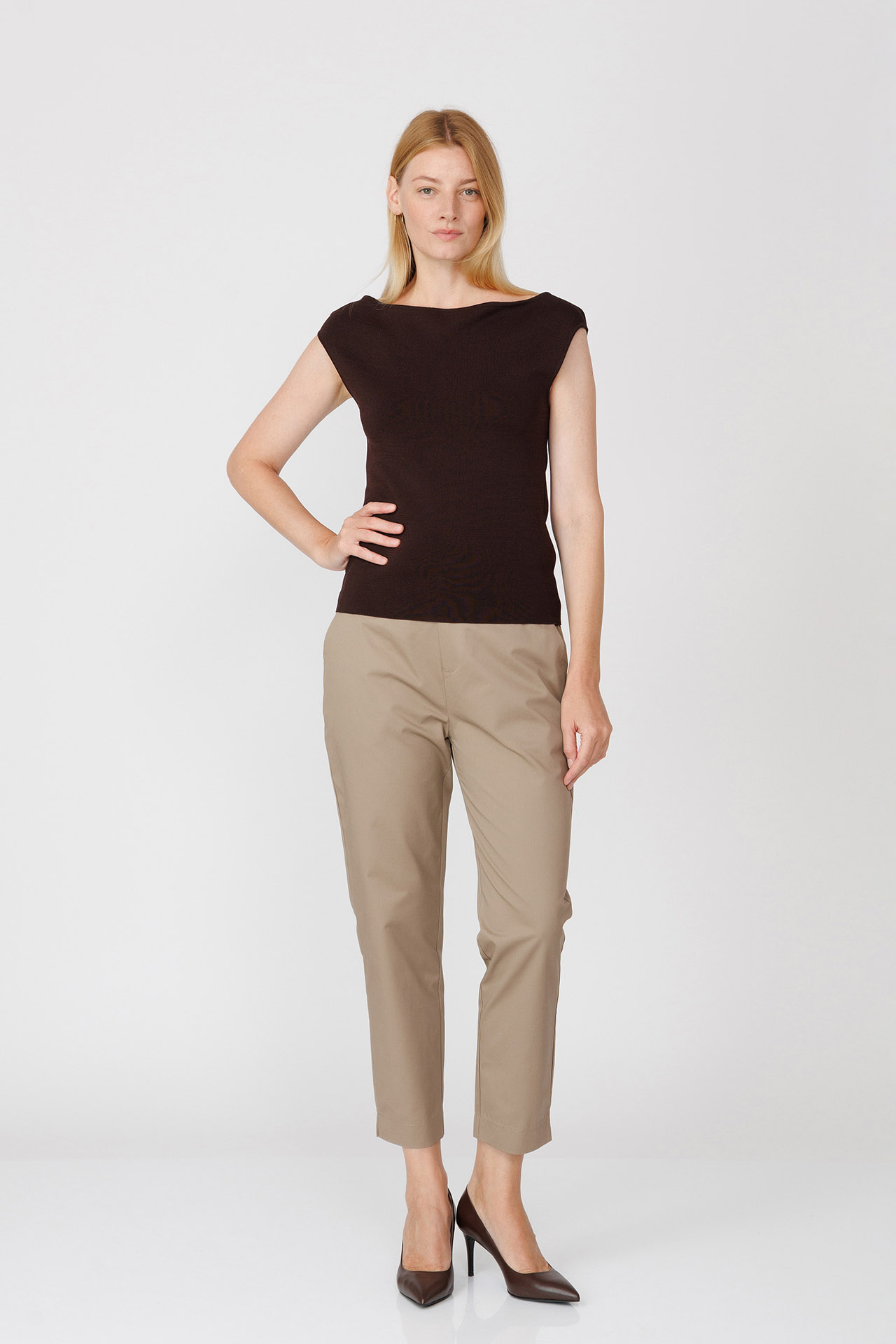 PANTALON CONIC DIN BUMBAC 63016T