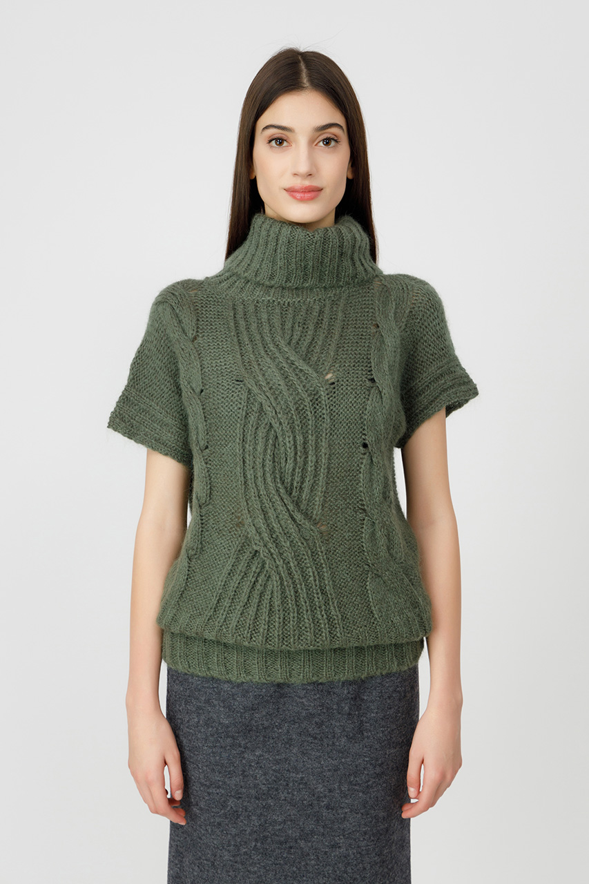 BLUZA PE GAT DIN TRICOT 5510AN