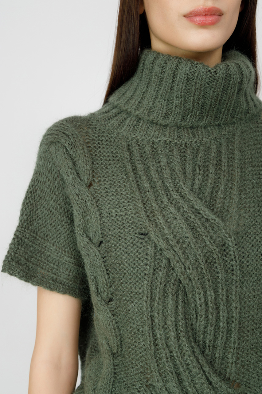 BLUZĂ PE GÂT DIN TRICOT 5510AN