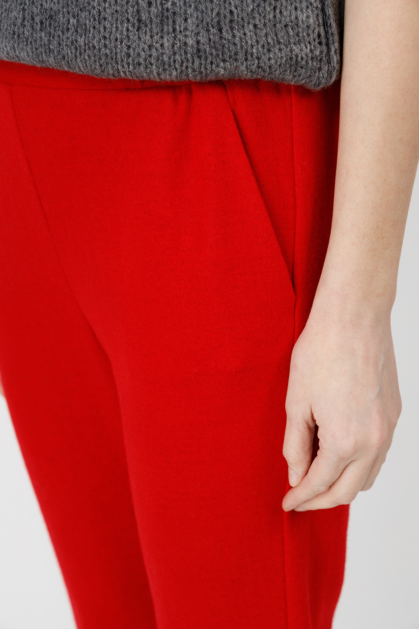 PANTALON CONIC DIN LÂNĂ 9914PU