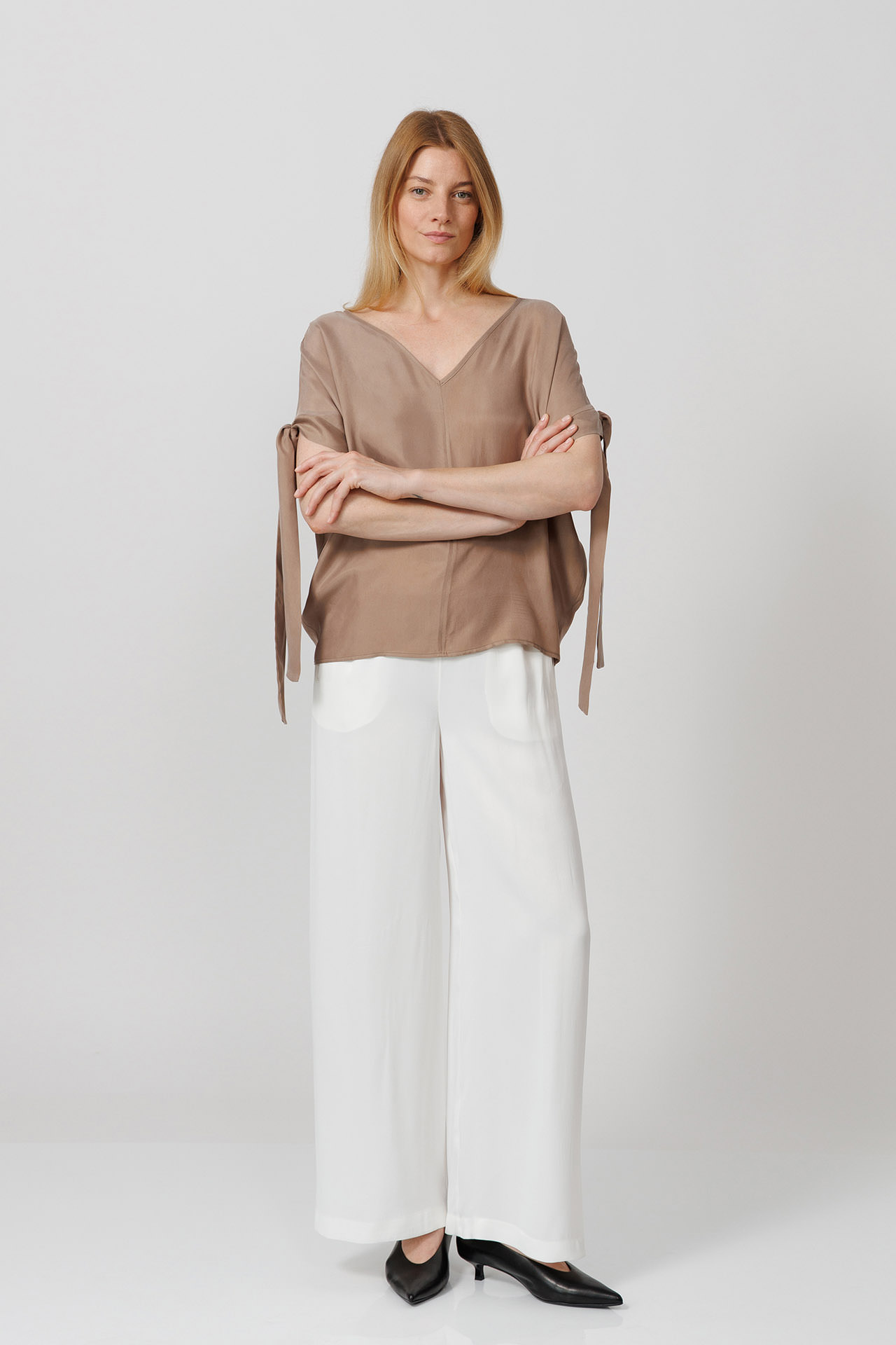 BLUZA REVERSIBILA DIN CUPRO 8164K