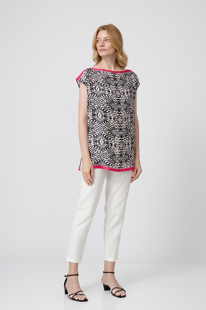 BLUZA REVERSIBILA DIN VISCOZA 9865P