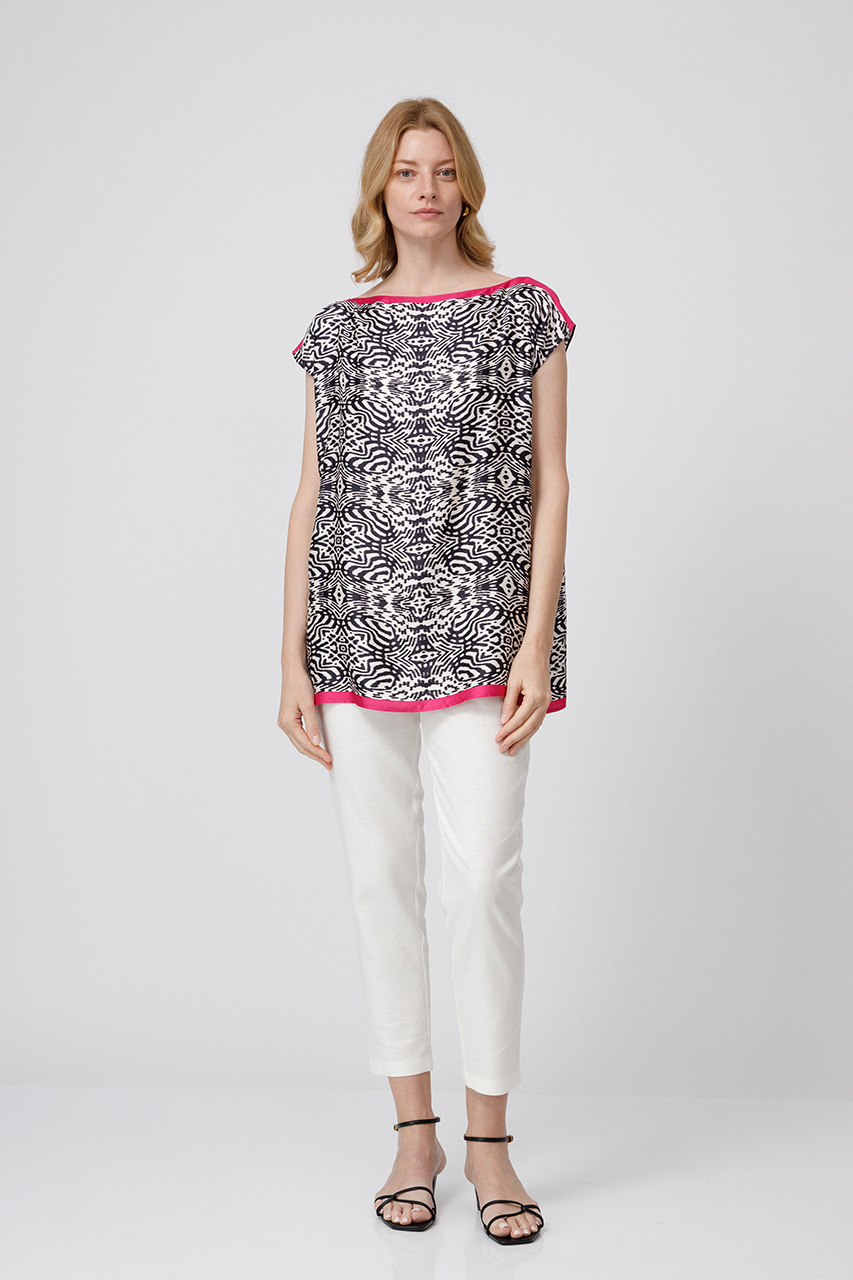 BLUZA REVERSIBILA DIN VISCOZA 9865P