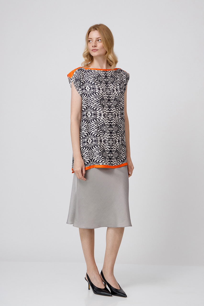 BLUZA REVERSIBILA DIN VISCOZA 9865P