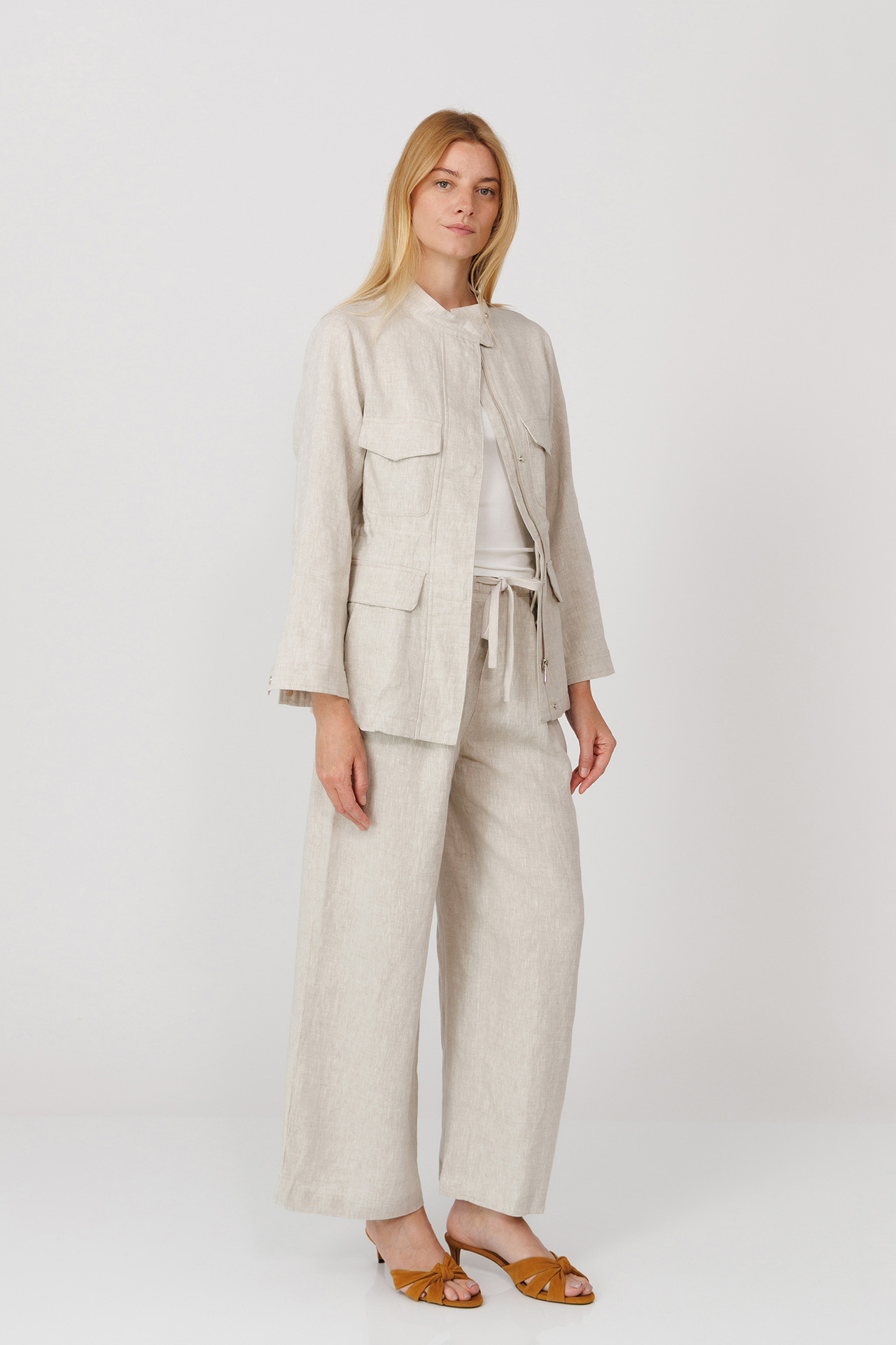 PANTALON DIN IN CU SNUR 5088