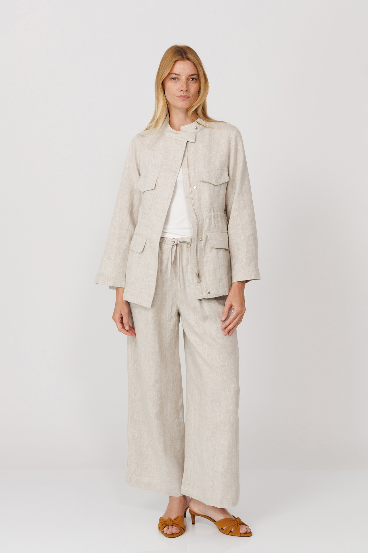 PANTALON DIN IN CU SNUR 5088