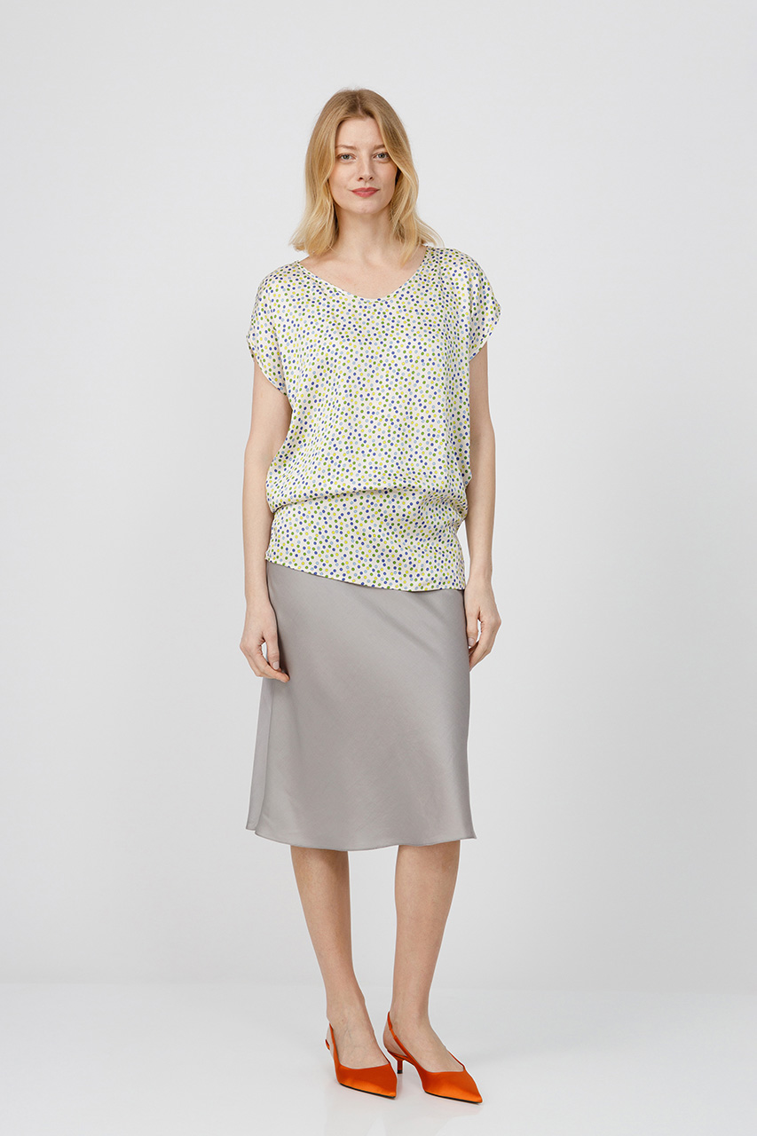 BLUZA REVERSIBILA DIN VISCOZA 9702BL