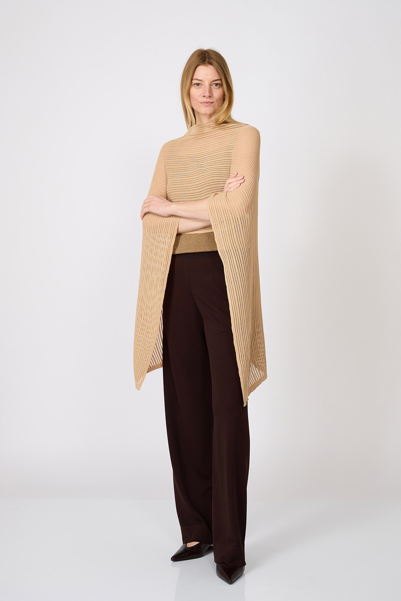 PONCHO REIAT DIN VISCOZA 3530VI