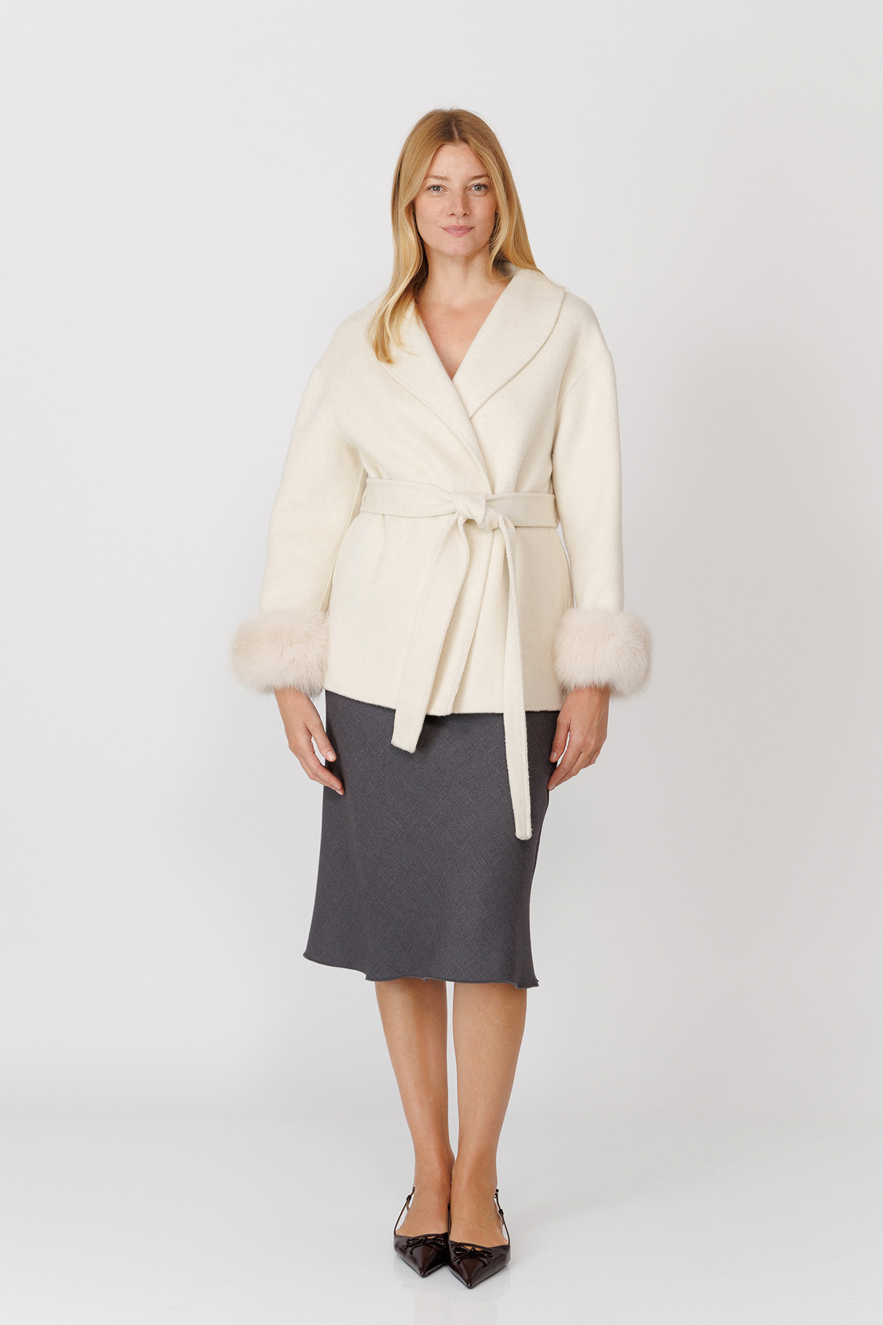 JACHETA LANA-CASMIR CU BLANA 2603J