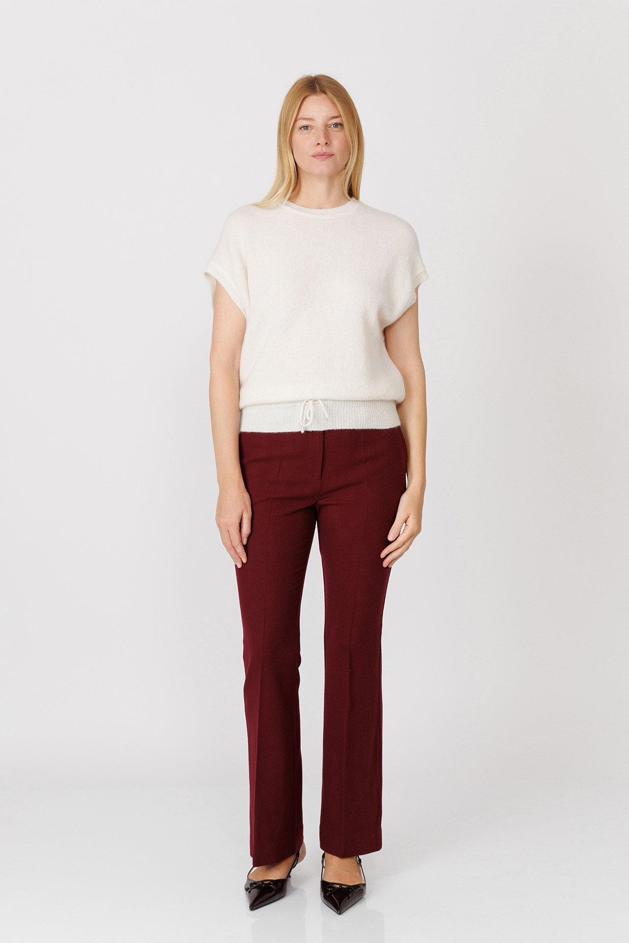 PANTALON DIN LANA CU DUNGA 9946S