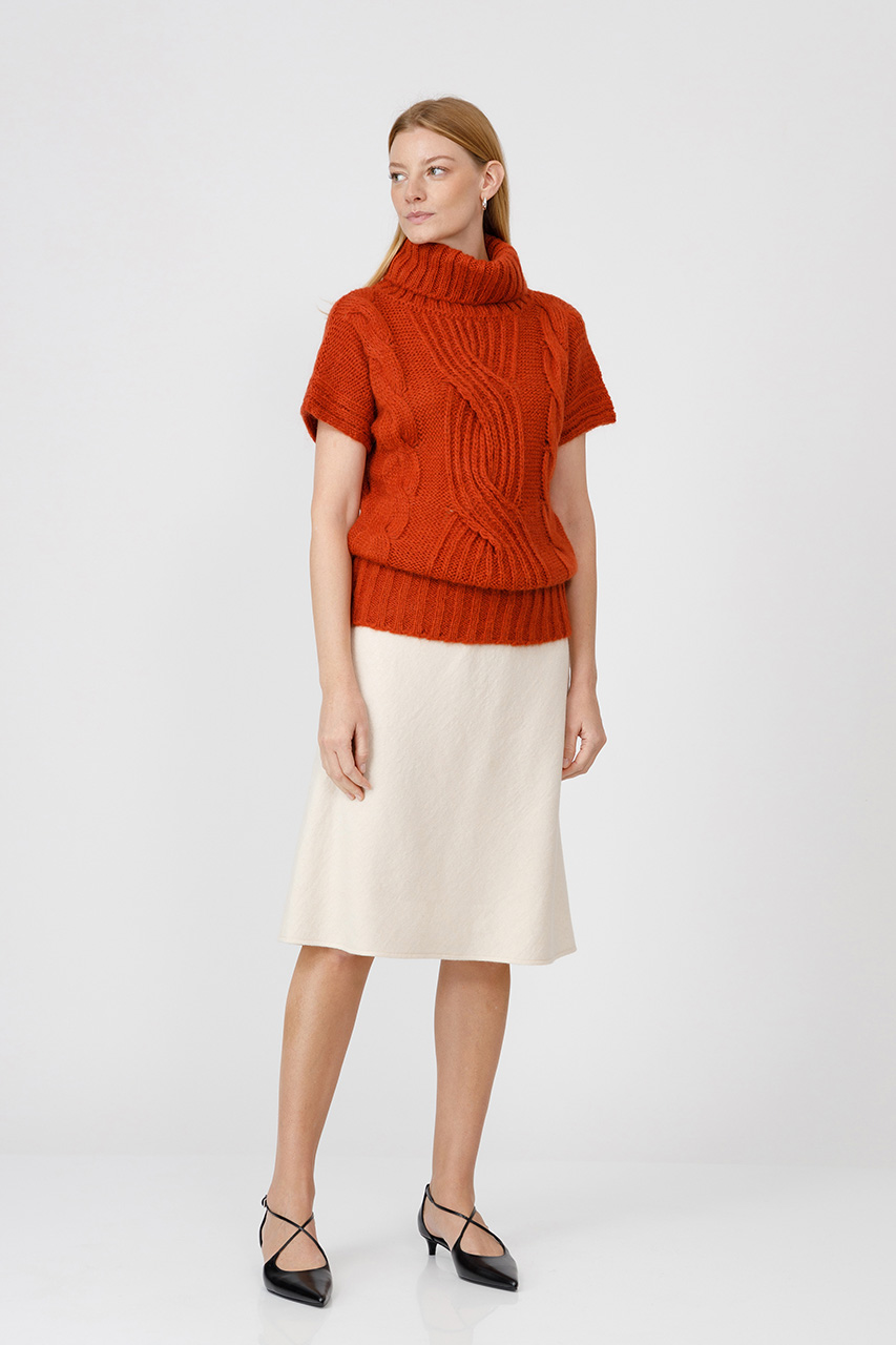 BLUZA PE GAT DIN TRICOT 5510AN