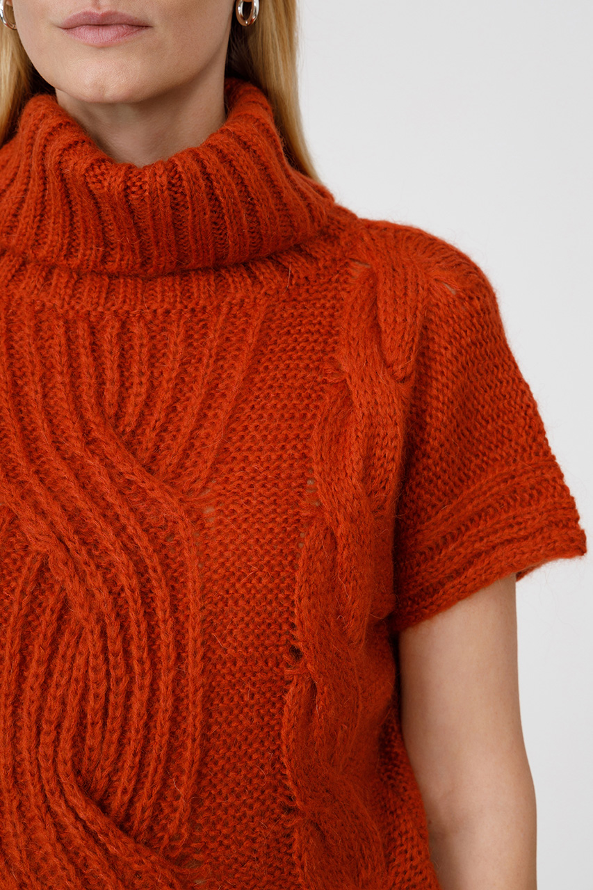 BLUZĂ PE GÂT DIN TRICOT 5510AN
