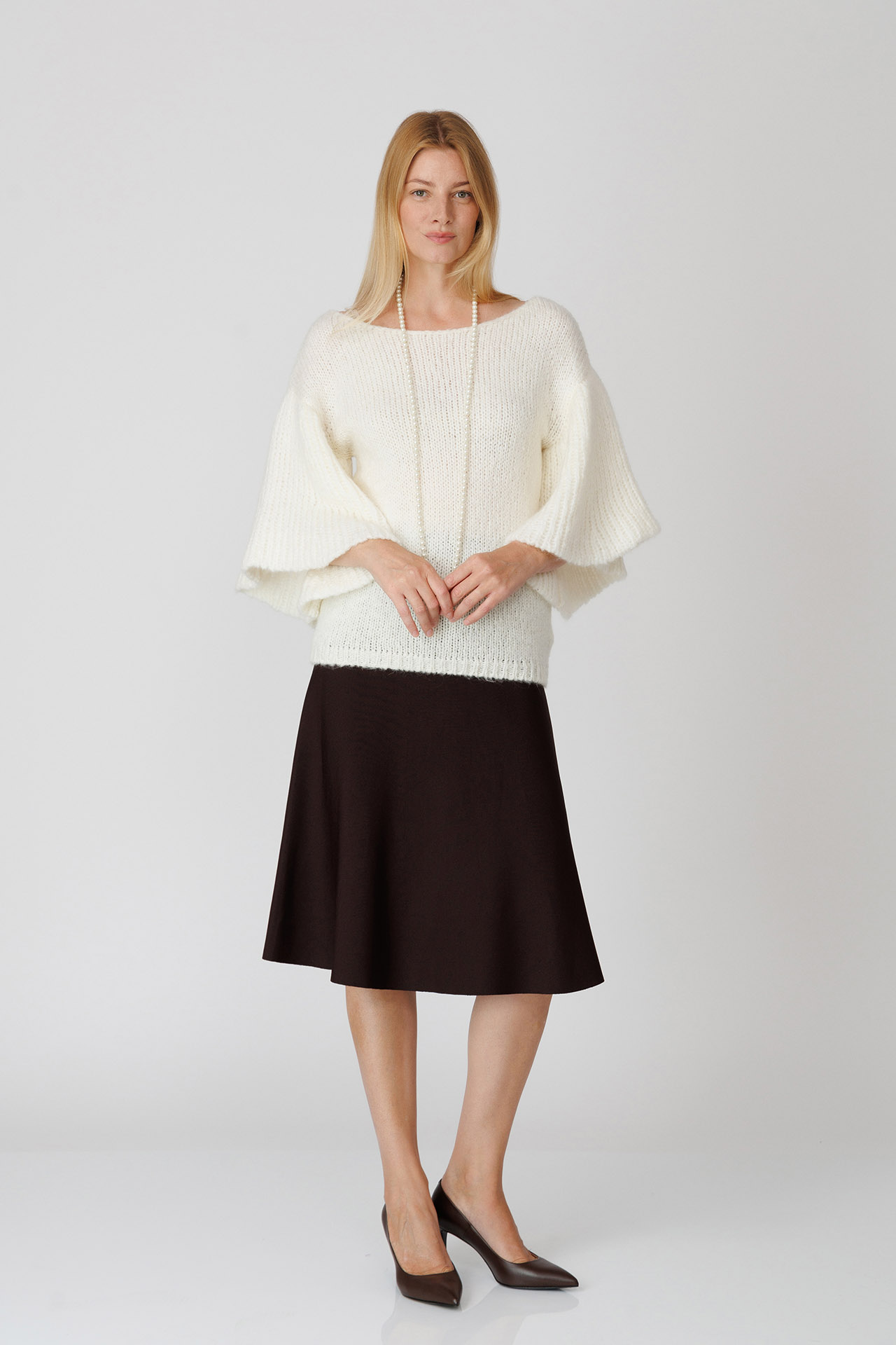 BLUZA DIN AMESTEC LANA 5517MO